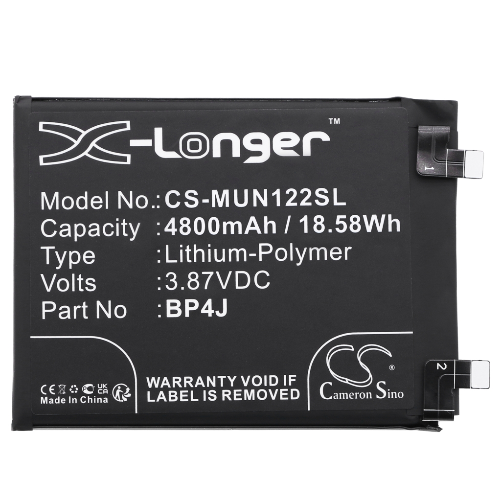 Baterie kompatibilní s Redmi Note 12 5G 12 Pro+ 5G CS-MUN122SL
