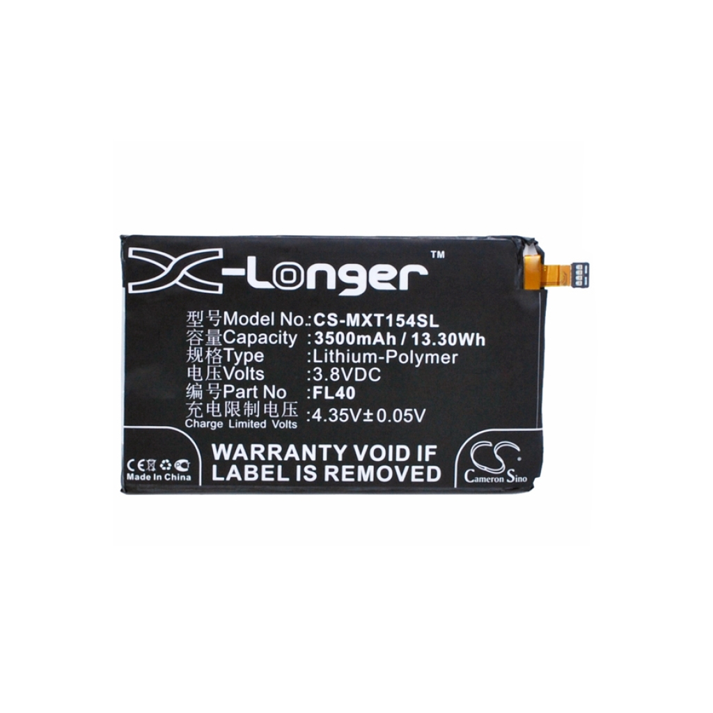 Baterie kompatibilní s Motorola Moto X 3a X 3a Dual X Play CS-MXT154SL