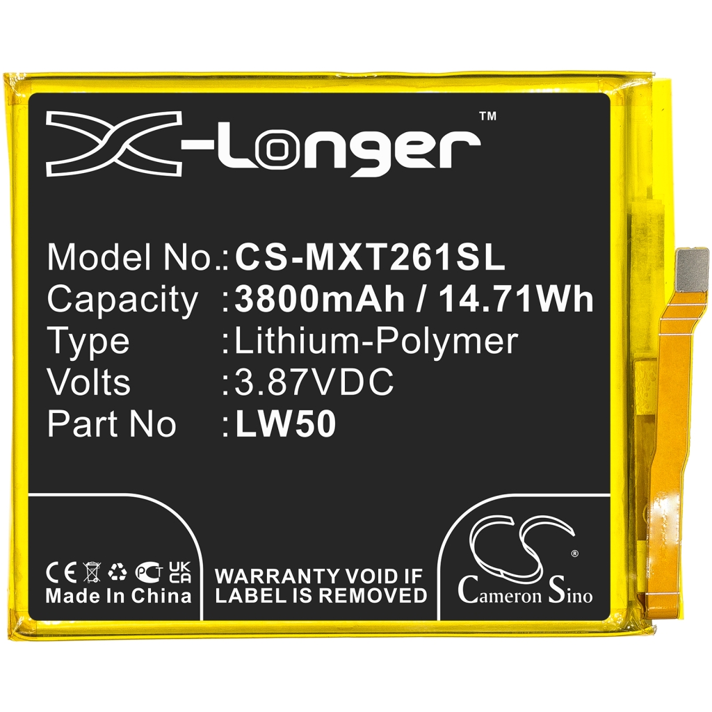Baterie kompatibilní s Motorola Moto Edge Plus Edge+ CS-MXT261SL