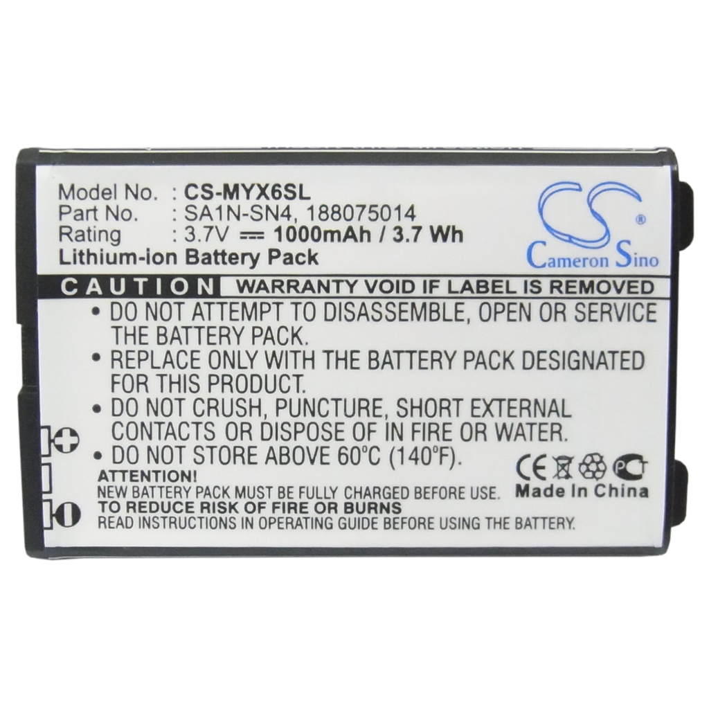 Baterie do mobilů Sagem MYX7