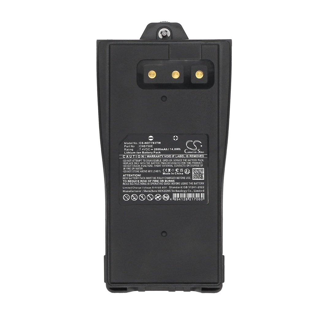 Baterie do vysílaček Entel CS-NDT783TW