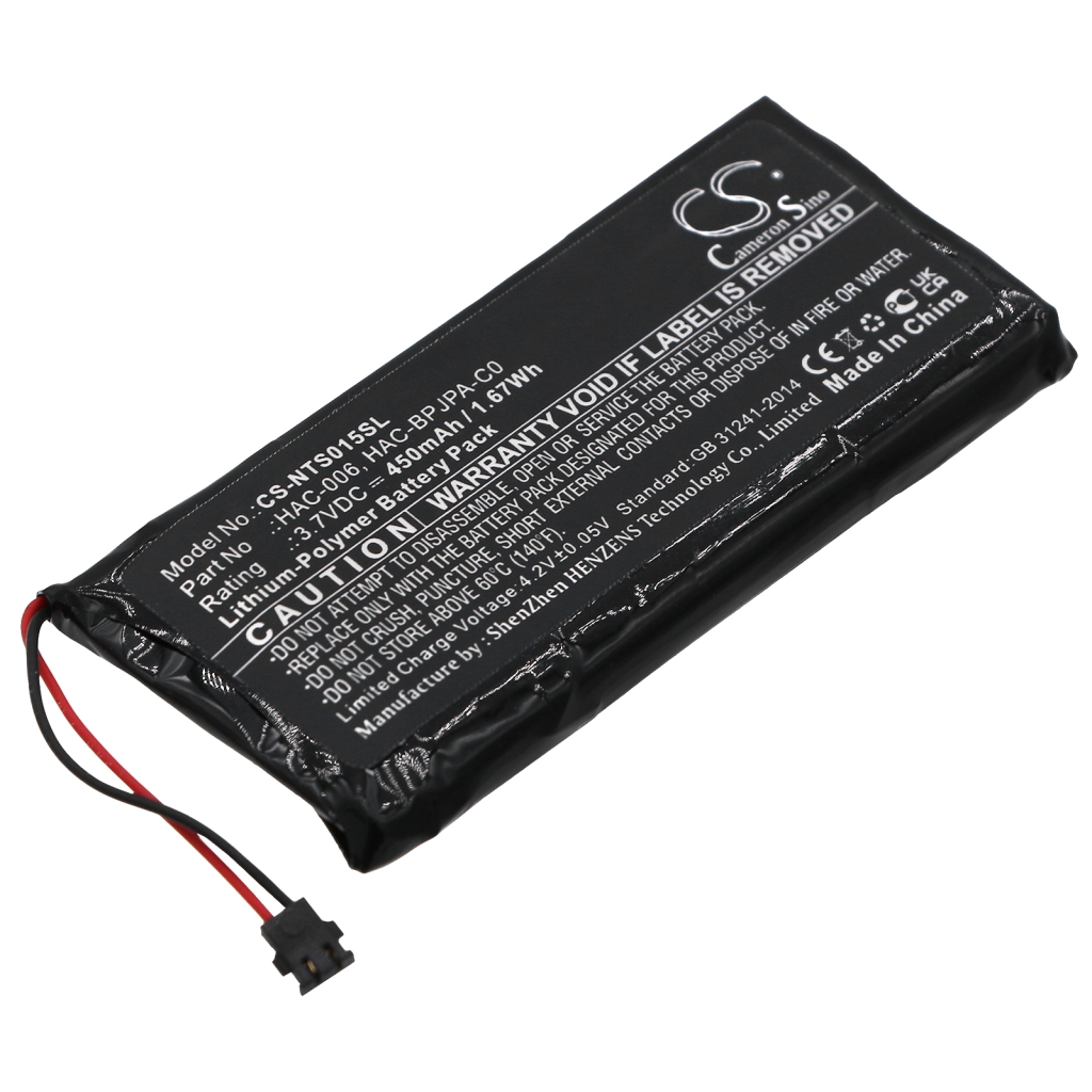 Baterie do herních konzolí Nintendo Switch Controller