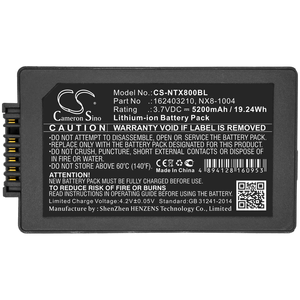 Baterie do skenerů HandHeld Nautiz X8