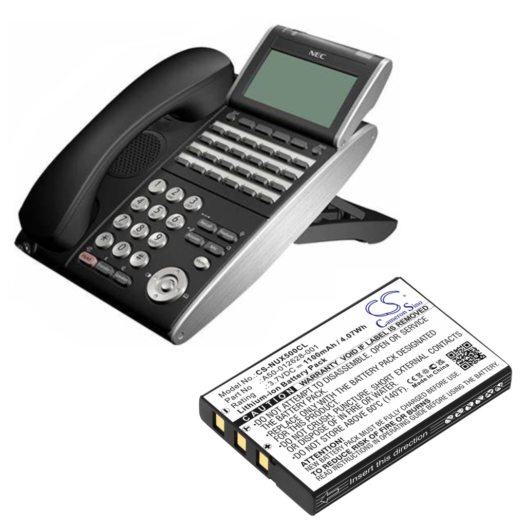 NEC Baterie do bezdrátových telefonů CS-NUX500CL