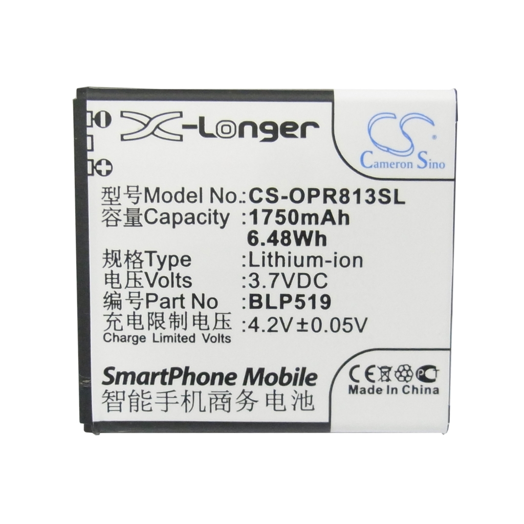 Baterie do mobilů OPPO R817T