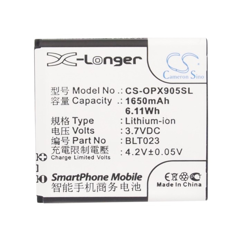 Baterie do mobilů OPPO R811