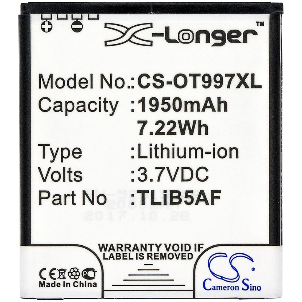 Baterie do mobilů TCL S800