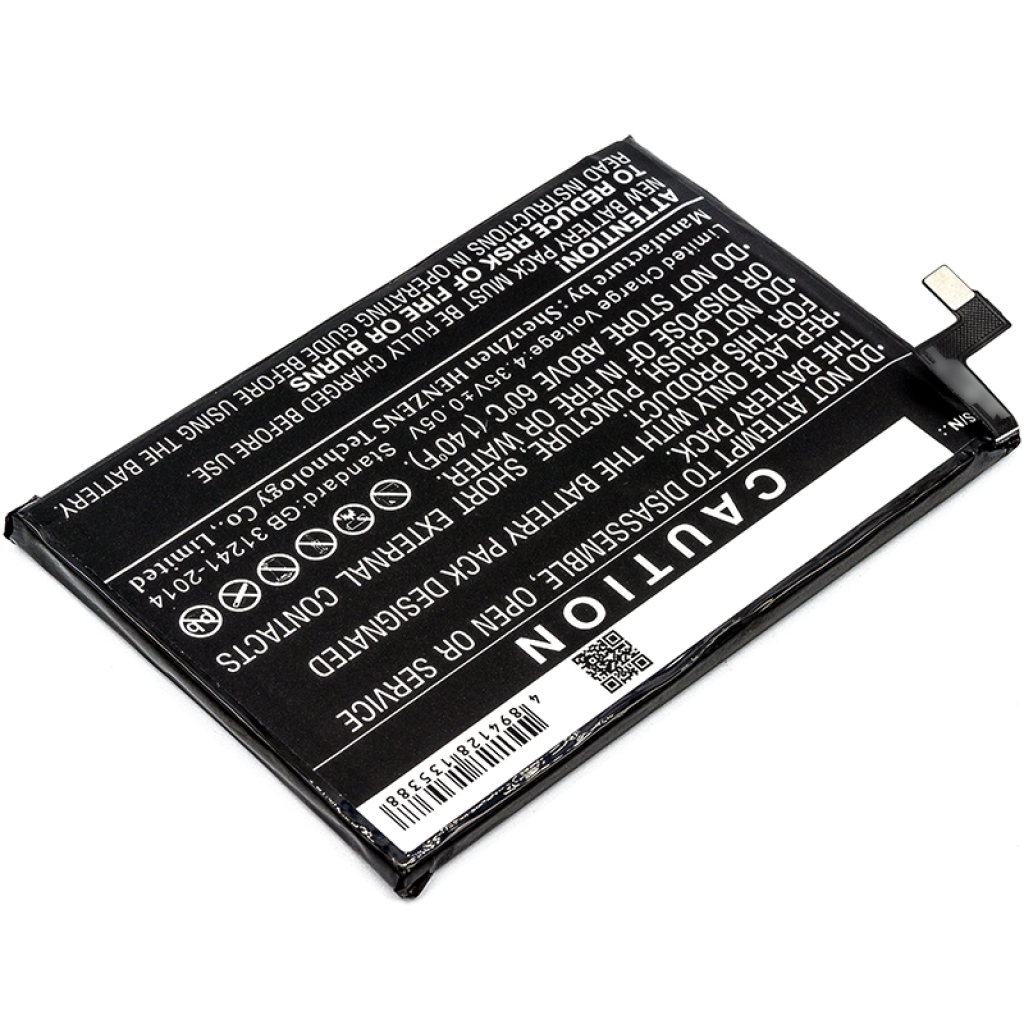 Baterie kompatibilní s Alcatel One Touch Pixi 4 Plus Power Touch Pixi 4 Plus Power Dual SIM CS-OTP502XL