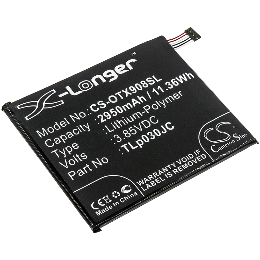 Baterie kompatibilní s Alcatel 3C 3C Dual SIM Dual SIM 3G CS-OTX908SL