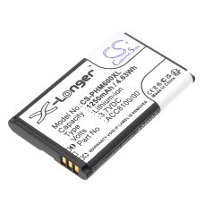 Kompatibilní náhrada baterie za Philips 8403 810 00011,ACC8100,ACC8100/00