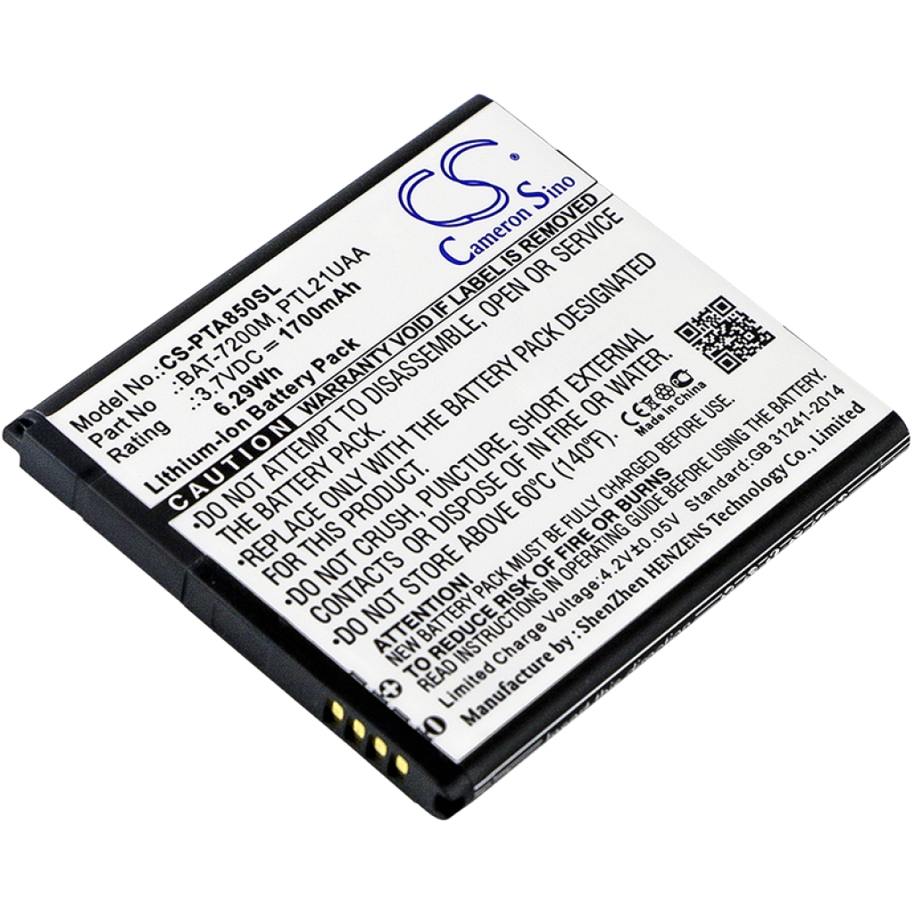 Baterie do mobilů Pantech Vega PTL21