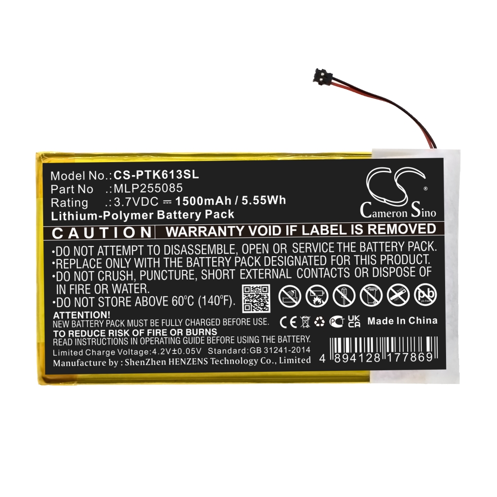 Baterie do elektronických čteček knih Pocketbook 624