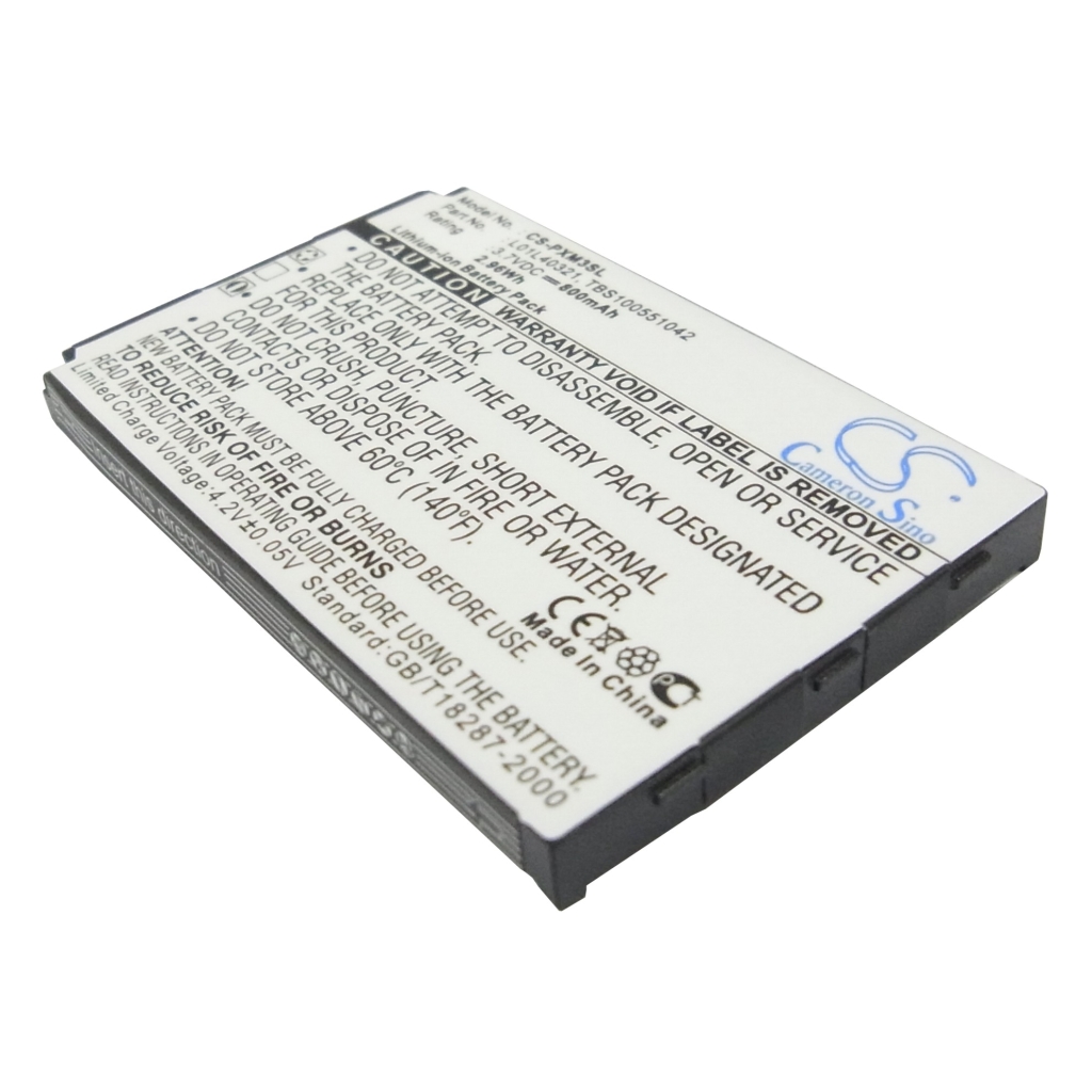 Baterie do MP3 přehrávačů Sirius XMP3i