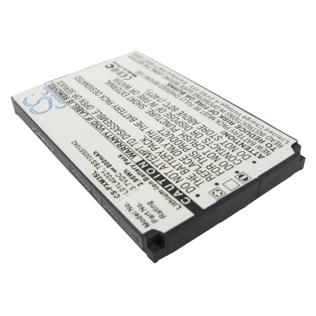 Baterie do MP3 přehrávačů Sirius XMP3i