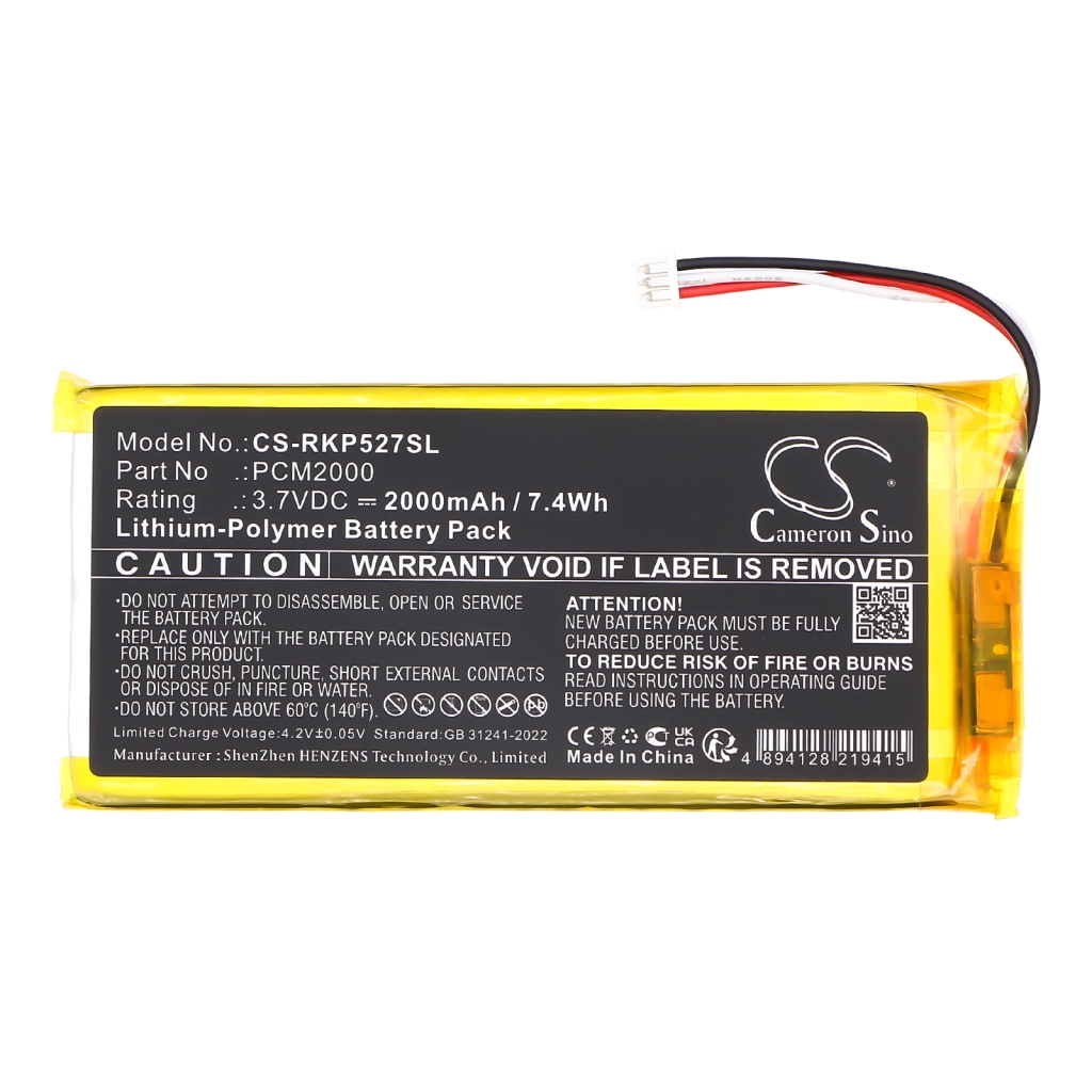 Baterie do zabezpečení domácnosti Ring CS-RKP527SL