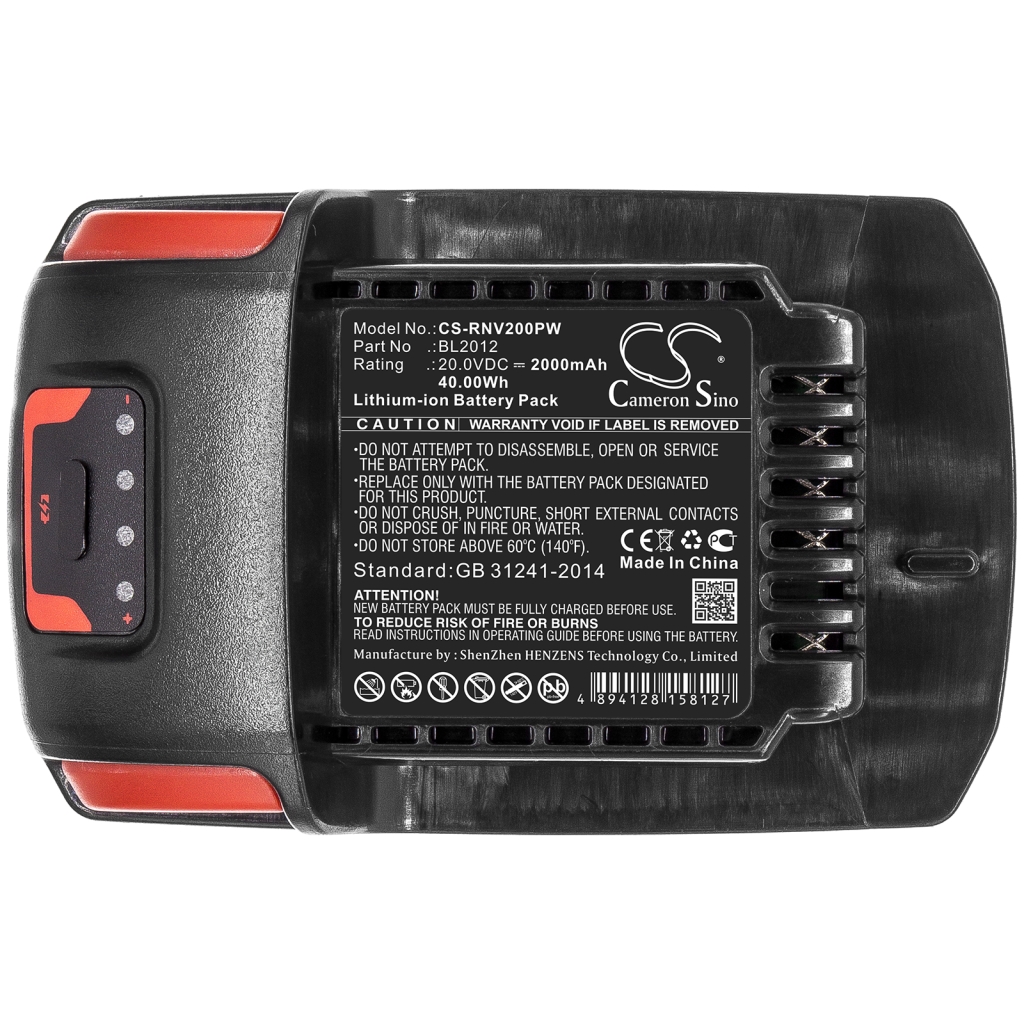 Baterie industriální Ingersoll rand W5150 impact wrench