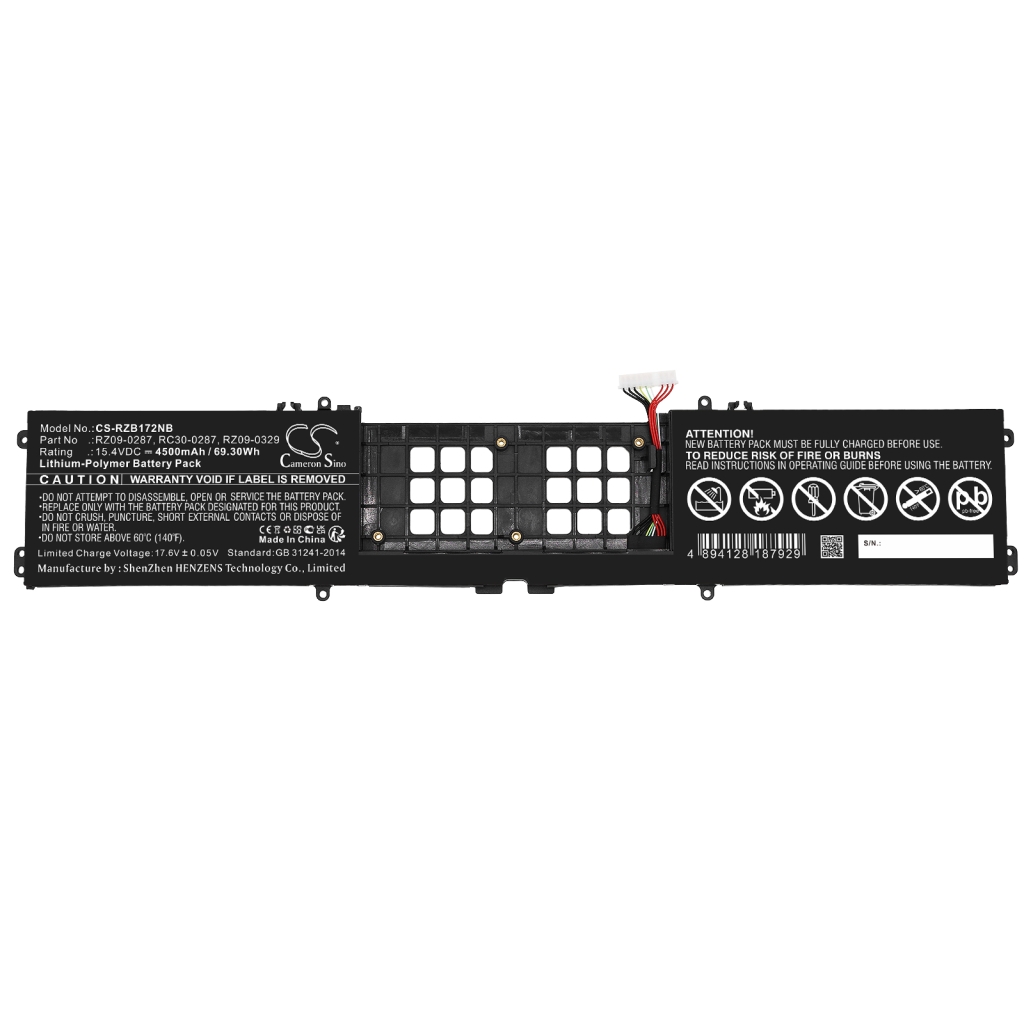 Baterie do notebooků Razer Blade Pro 17 2019 RTX 2070