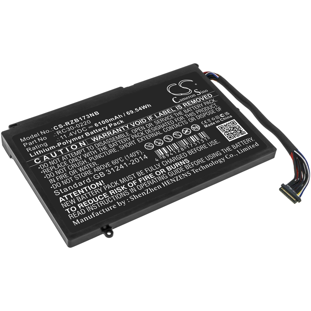 Baterie do notebooků Razer Blade Pro 17 2019 RTX 2060
