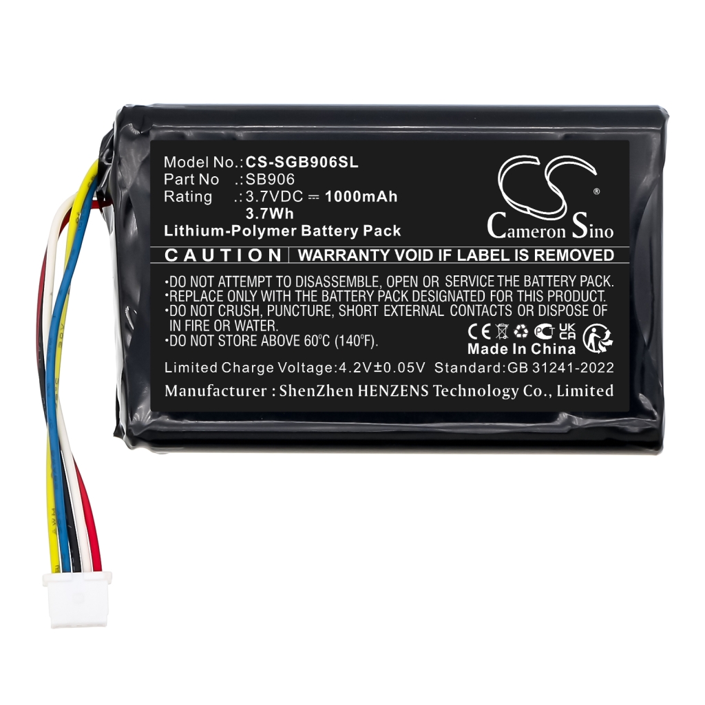 Baterie do zvukových zařízení Shure CS-SGB906SL