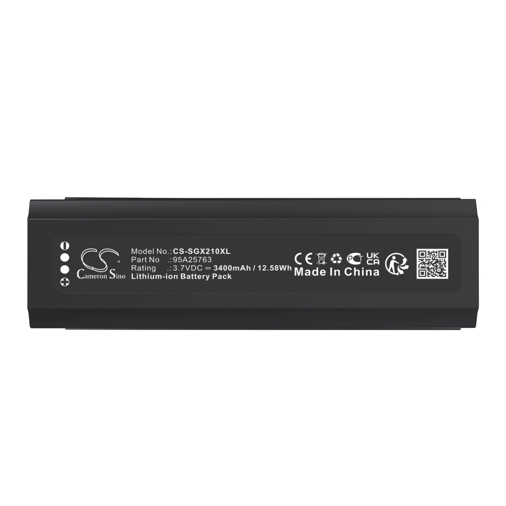 Baterie do mikrofonů Shure ADX2 Handheld Wireless Microphone Transmitter