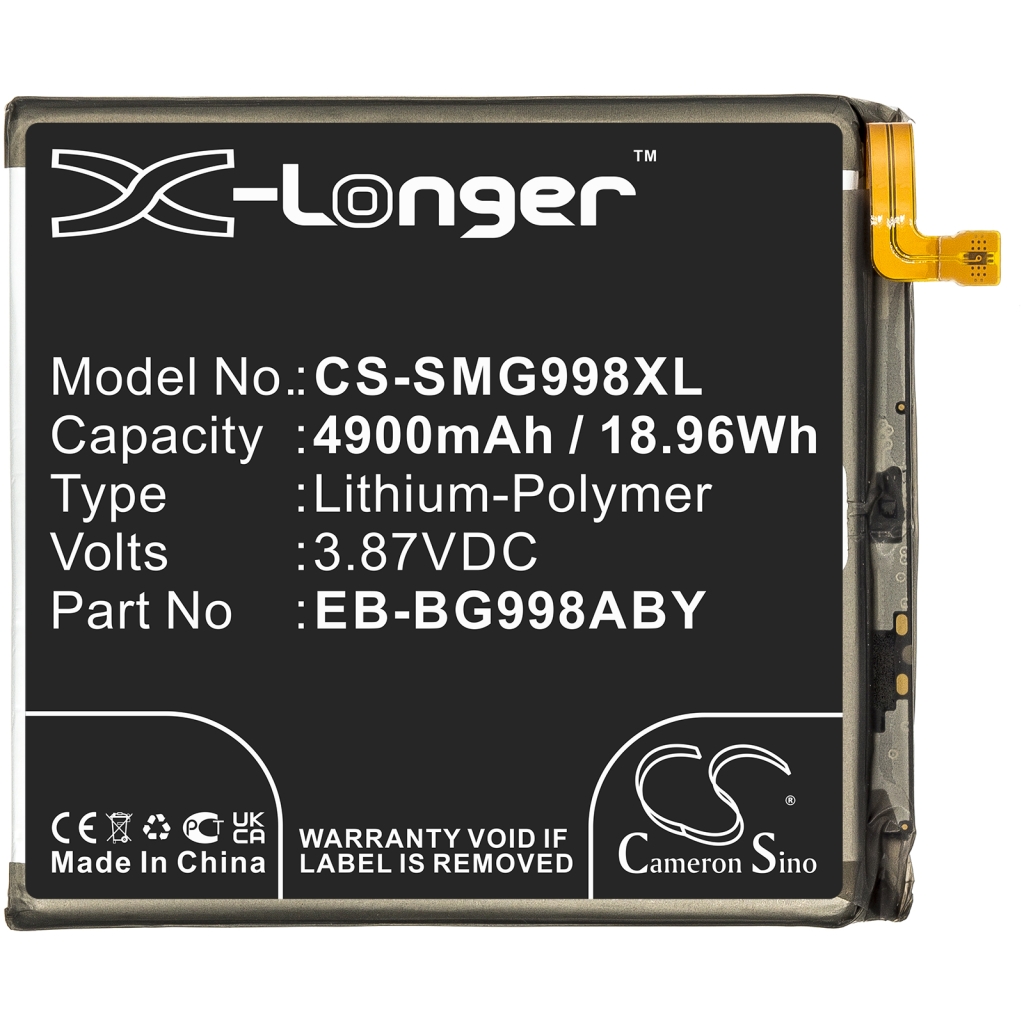 Baterie kompatibilní s Samsung Galaxy S21 Ultra S21 Ultra 5G CS-SMG998XL