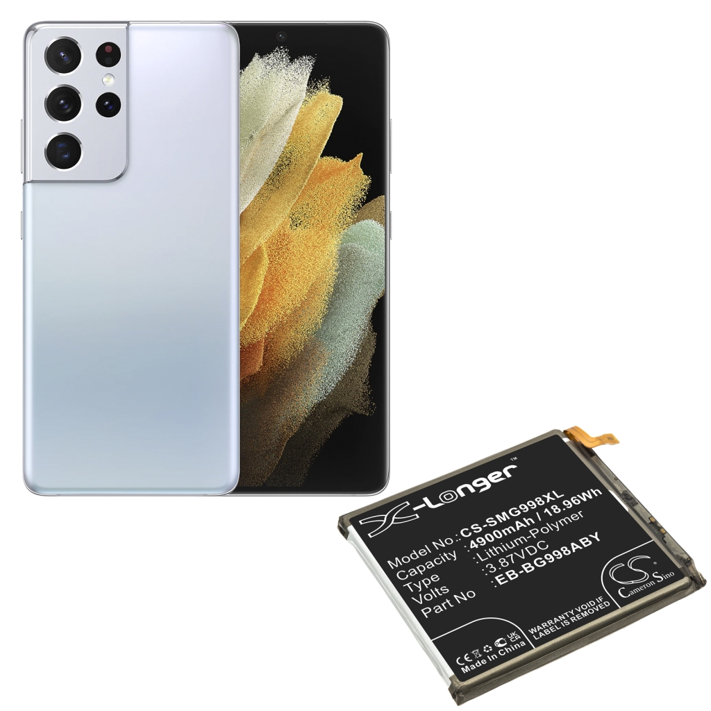Baterie kompatibilní s Samsung Galaxy S21 Ultra S21 Ultra 5G CS-SMG998XL