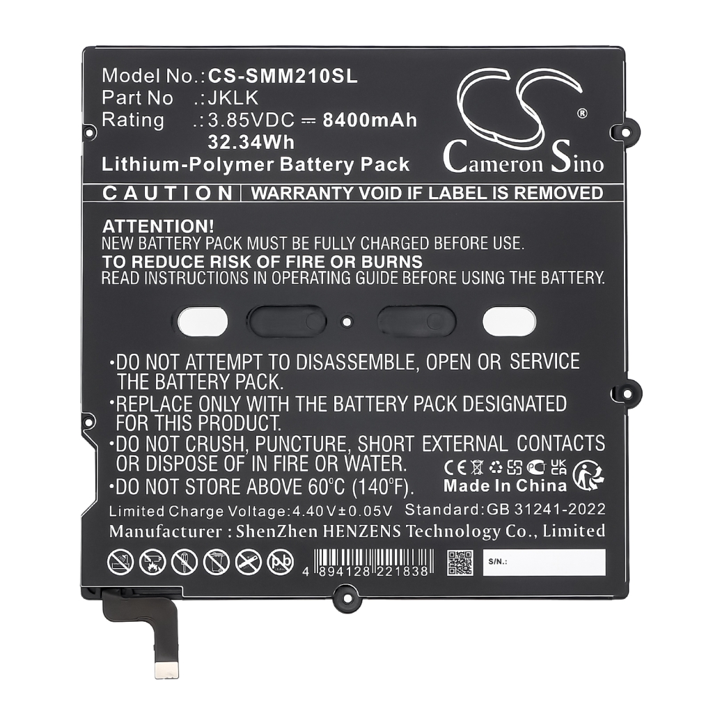 Baterie do tabletů Sunmi CS-SMM210SL