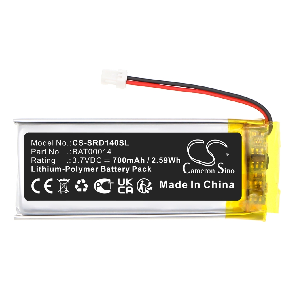 Baterie do bezdrátových sluchátek a headsetů Cardo CS-SRD140SL