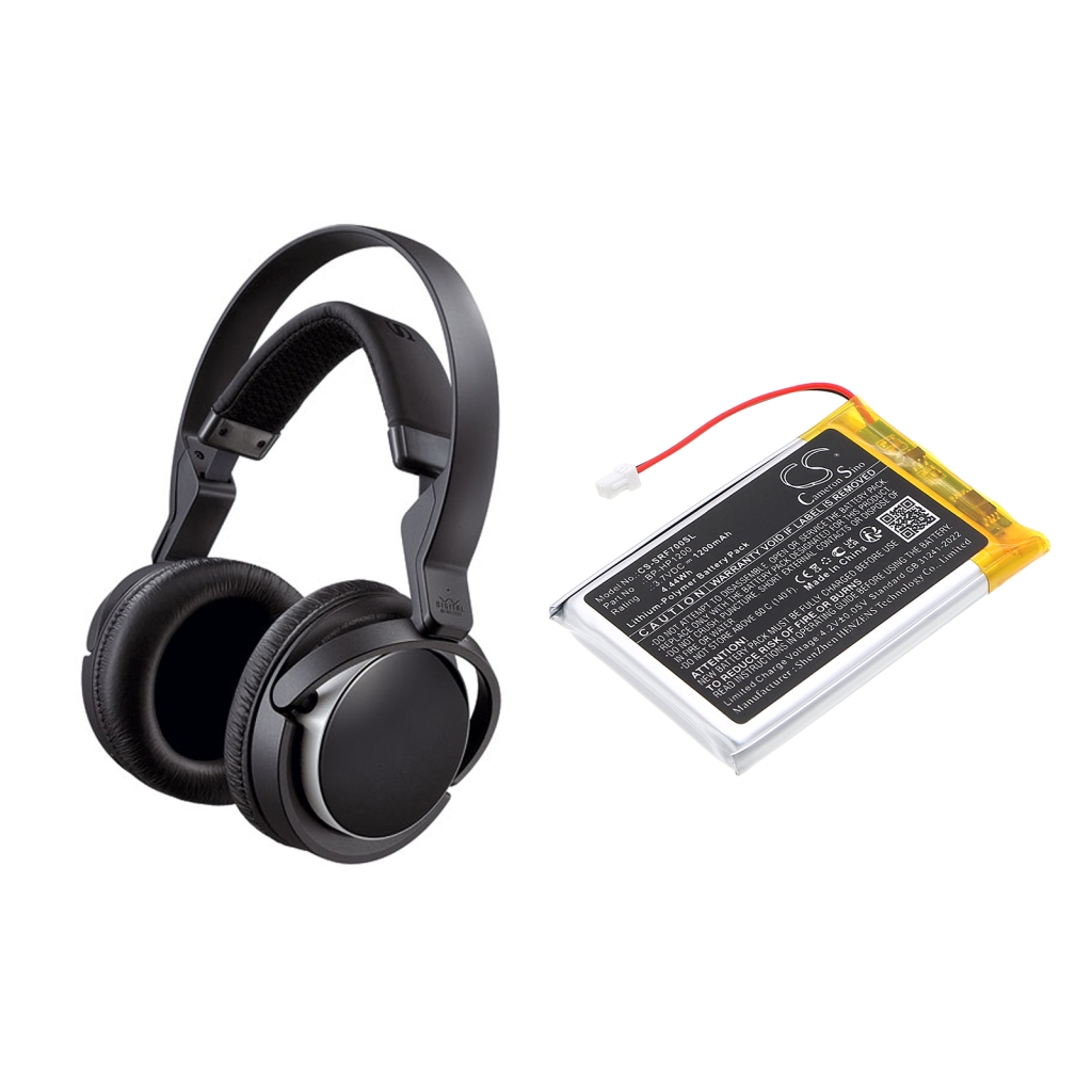 Baterie do bezdrátových sluchátek a headsetů Sony CS-SRF700SL