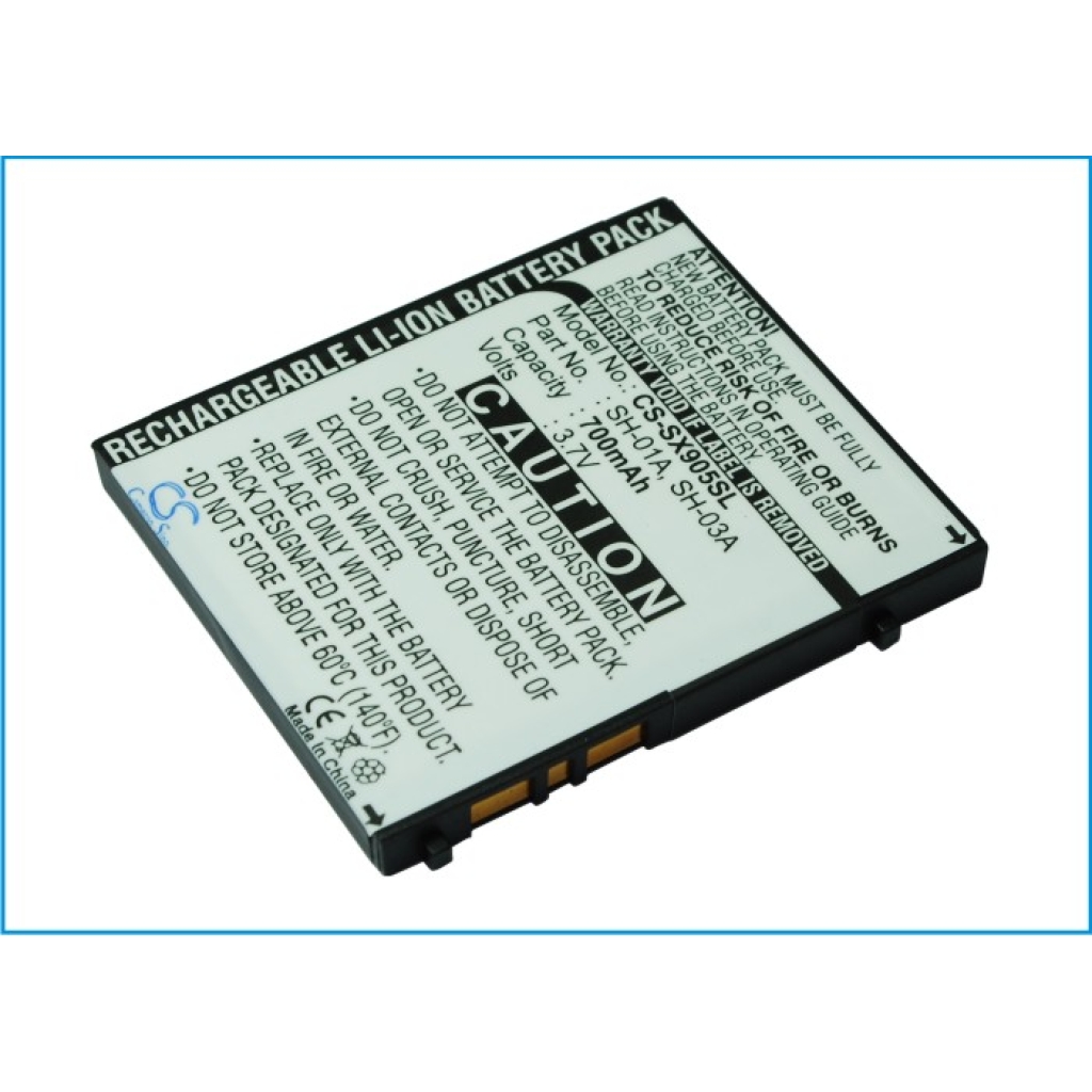Baterie do mobilů Sharp SH905i