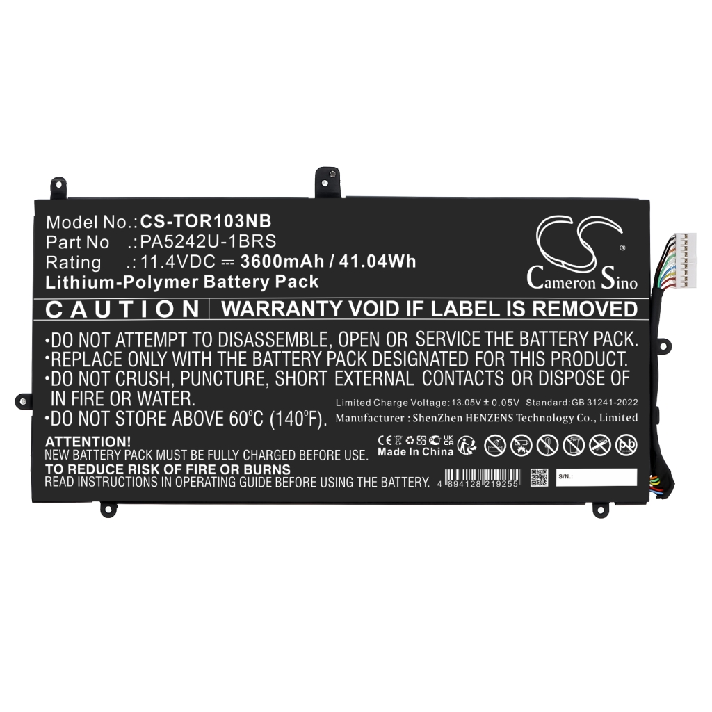 Baterie do notebooků Toshiba CS-TOR103NB