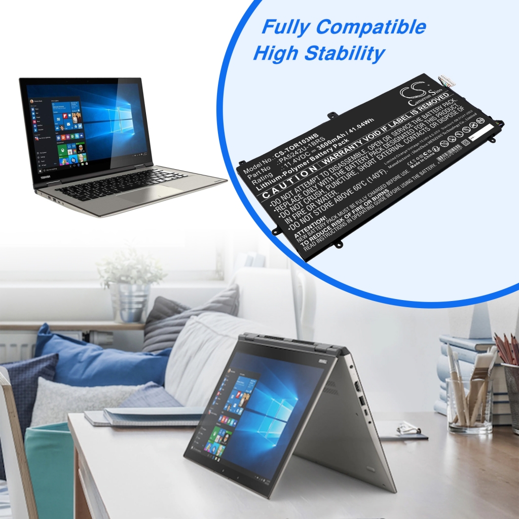 Baterie do notebooků Toshiba CS-TOR103NB