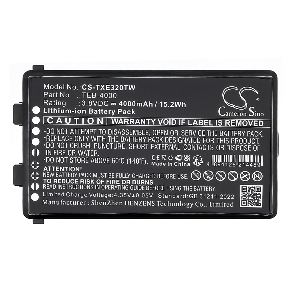 Baterie do vysílaček Telox CS-TXE320TW