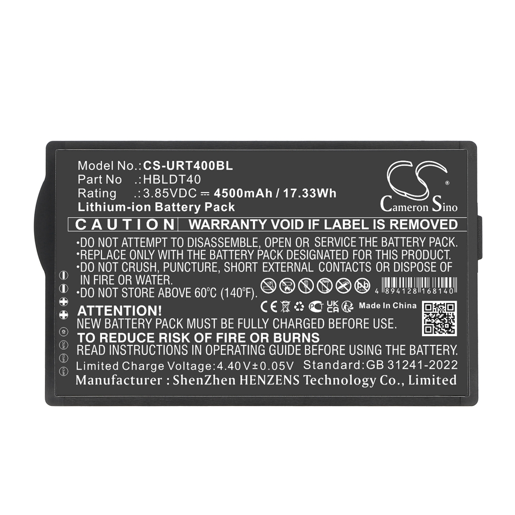 Baterie do skenerů Urovo CS-URT400BL