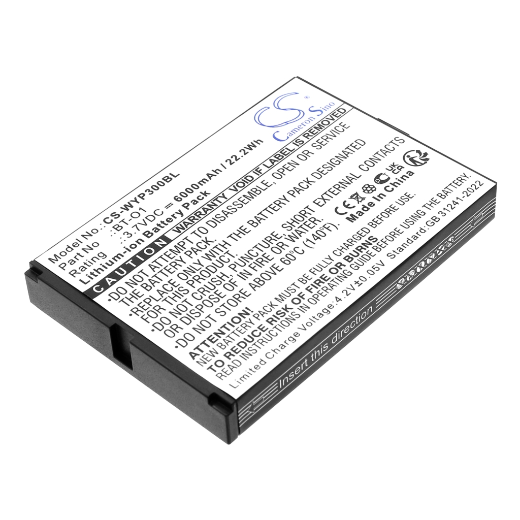Baterie do platebních terminálů Wiseasy CS-WYP300BL