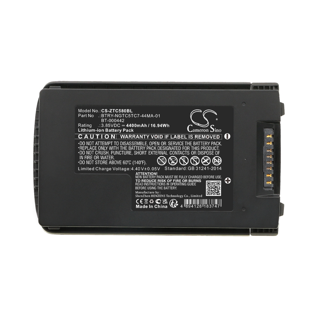 Baterie do skenerů Zebra TC58