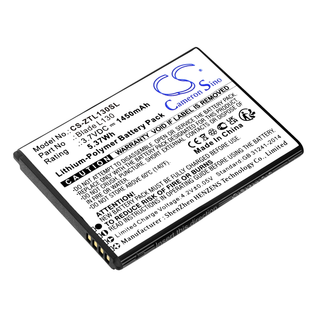 Baterie do mobilů ZTE CS-ZTL130SL