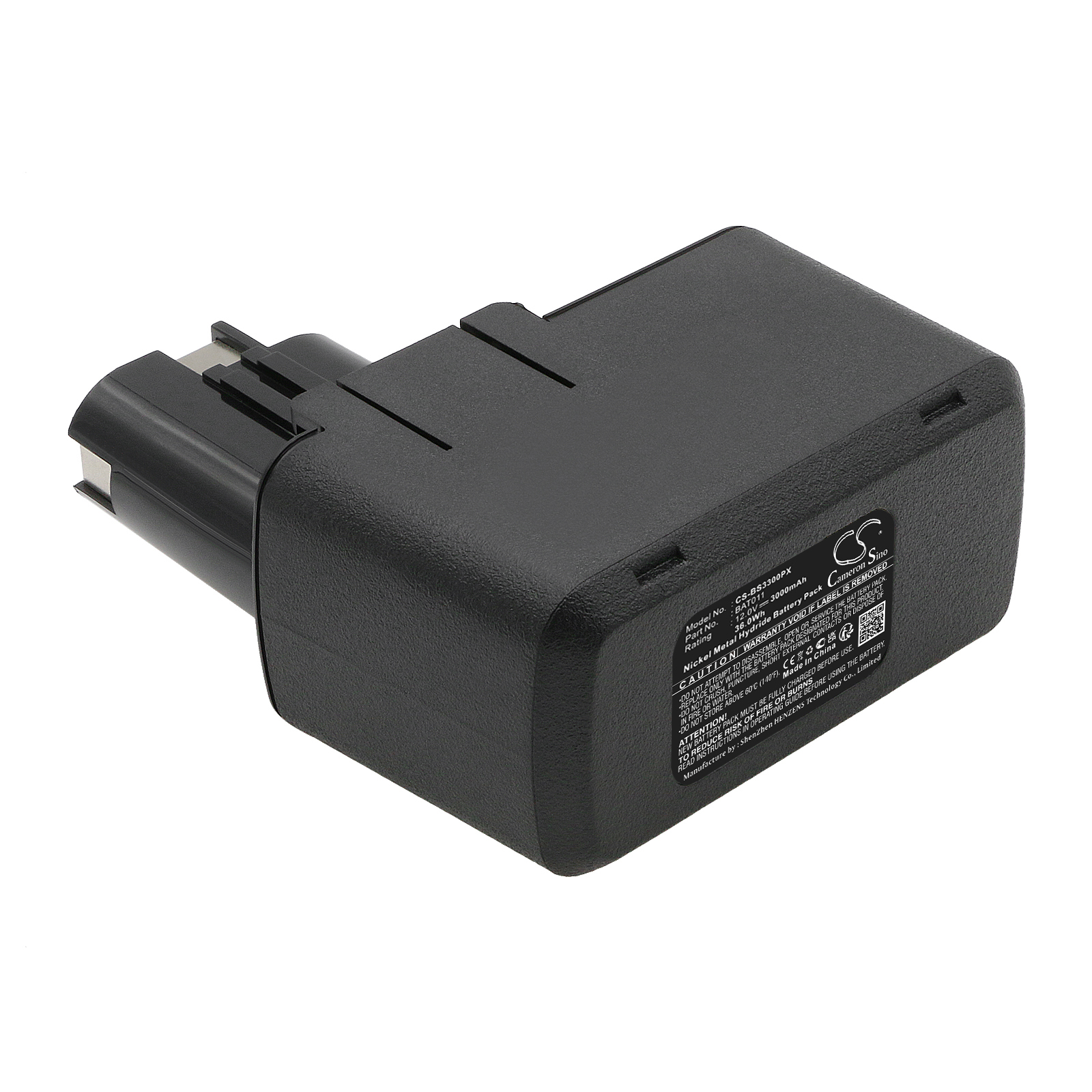 Cameron Sino produkt CS-BS3300PX 12V Ni-MH 3000mAh černá - neoriginální