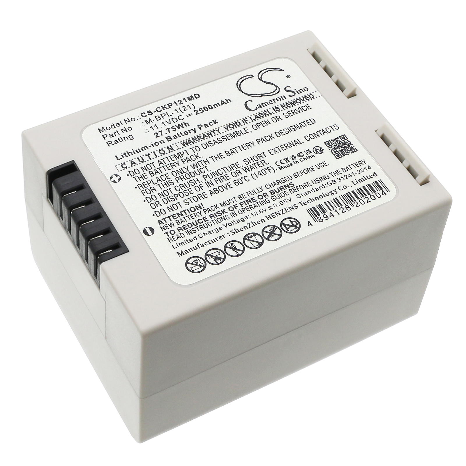 Cameron Sino CS-CKP121MD 11.1V Li-ion 2500mAh šedá - neoriginální