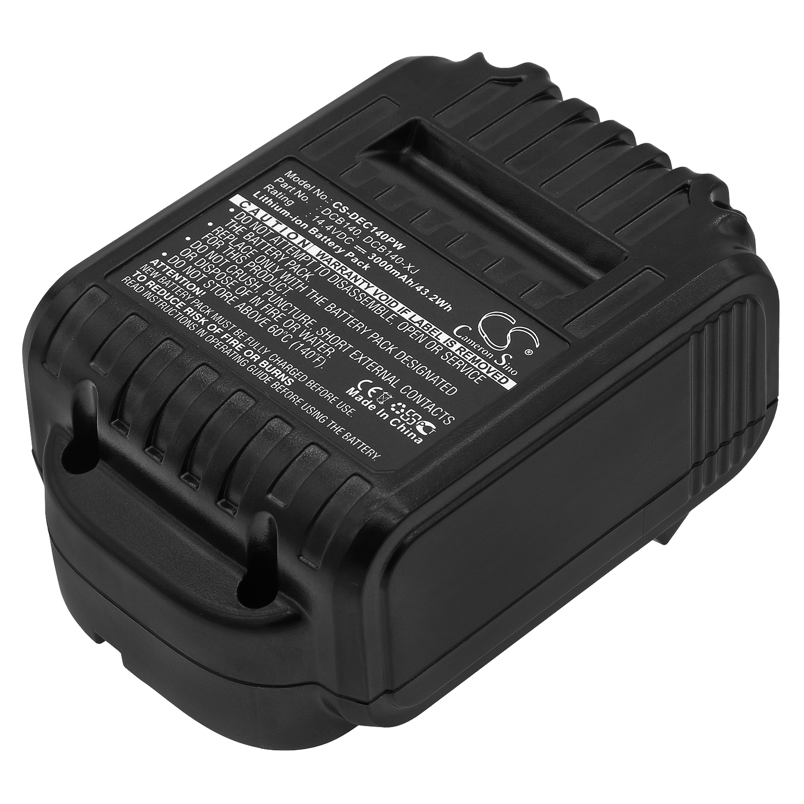 Cameron Sino CS-DEC140PW 14.4V Li-ion 3000mAh černá - neoriginální