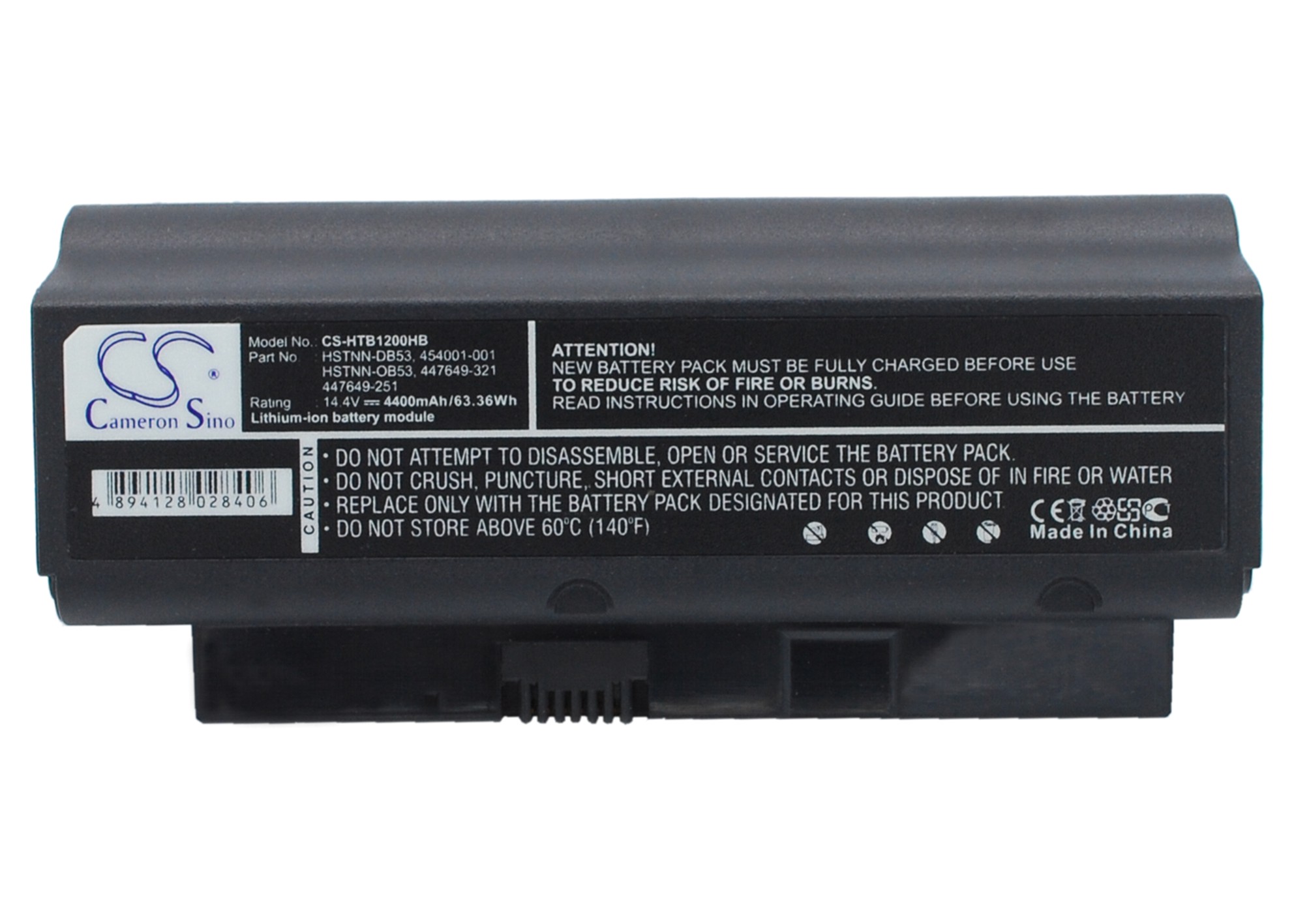 Cameron Sino CS-HTB1200HB 14.4V Li-ion 4400mAh černá - neoriginální