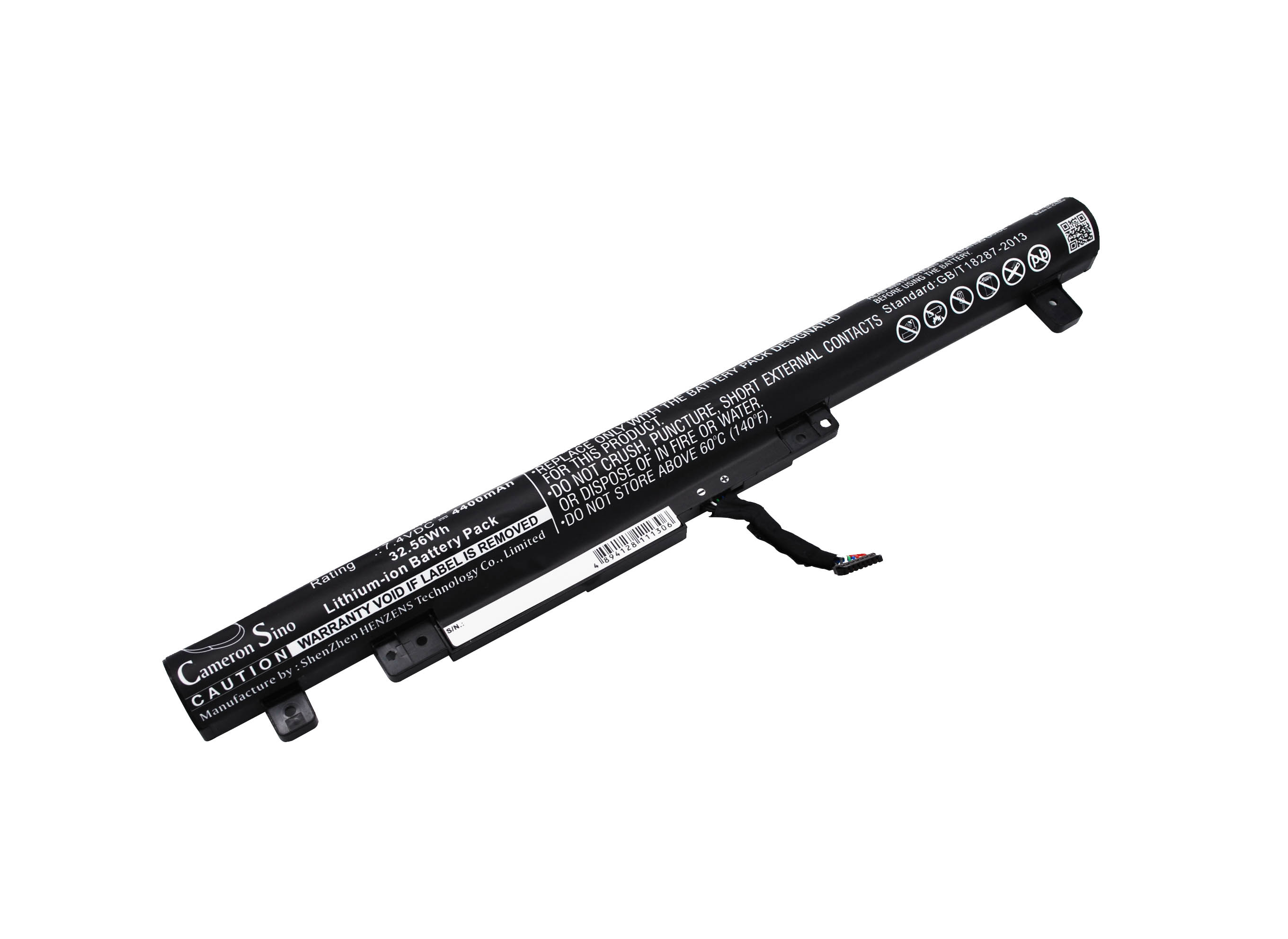 Cameron Sino CS-LVF215NB 7.4V Li-ion 4400mAh černá - neoriginální