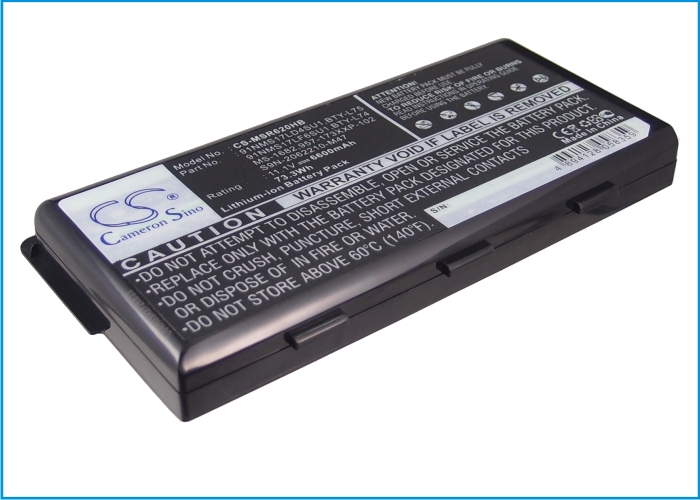 Cameron Sino CS-MSR620HB 11.1V Li-ion 6600mAh černá - neoriginální