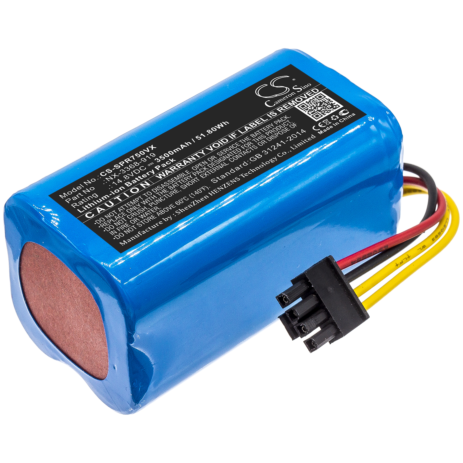 Cameron Sino CS-SPR750VX 14.8V Li-ion 3500mAh modrá - neoriginální