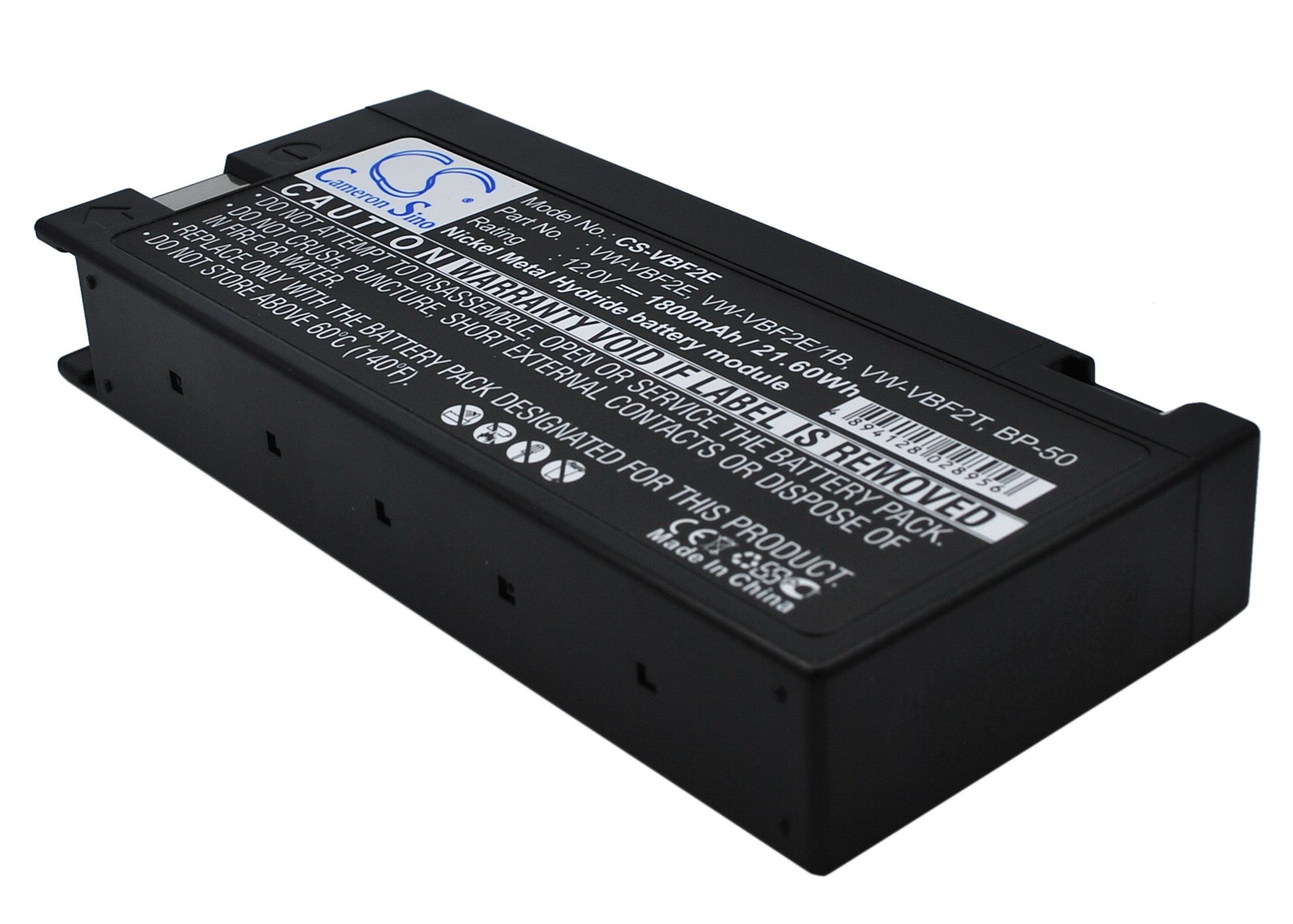 Cameron Sino CS-VBF2E 12V Ni-MH 1800mAh černá - neoriginální